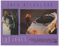 9y920 TWO JAKES LC 1990 Rodriguez border art of Jack Nicholson, Meg Tilly by cool car!