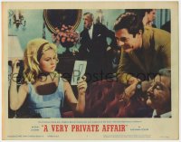 9y931 VERY PRIVATE AFFAIR LC #5 1962 Louis Malle's Vie Privee, Brigitte Bardot & Mastroianni!