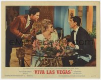9y938 VIVA LAS VEGAS LC #3 1964 fumbling waiter Elvis Presley messed up sexy Ann-Margret's dinner!