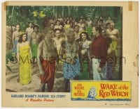 9y943 WAKE OF THE RED WITCH LC #8 1949 John Wayne on beach w/ Duke Kahanamoku & Henry Brandon!