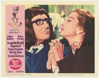 9y960 WHAT'S NEW PUSSYCAT LC #3 1965 close up of wacky Peter Sellers & sexy Capucine!