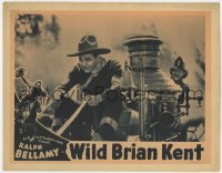 9y972 WILD BRIAN KENT LC R1940s Ralph Bellamy driving early fire engine, Harold Bell Wright!