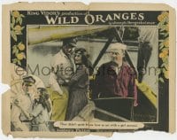 9y974 WILD ORANGES LC 1924 Frank Mayo & men didn't know how to act with Virginia Valli around!