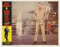 9y991 YOU ONLY LIVE TWICE LC #6 1967 close up of Donald Pleasence as James Bond villain Blofeld!