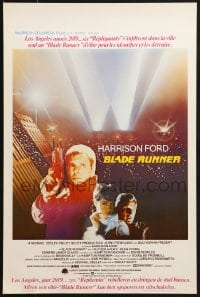9z417 BLADE RUNNER Belgian 1982 Ridley Scott sci-fi classic, different art of Harrison Ford!