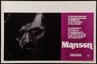 9z510 MANSON Belgian 1973 Charles Manson, Lynette 'Squeaky' Fromme, AIP killer documentary!