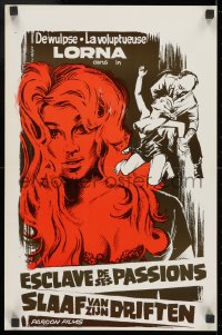 9z522 MUDHONEY Belgian 1965 Russ Meyer, trampiest Lorna Maitland in a film of ribaldry & violence