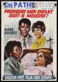 9z550 ROSAS BLANCAS PARA MI HERMANA NEGRA Belgian 1960s art of Mama Dolores & doctor!