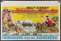 9z574 SWISS FAMILY ROBINSON Belgian R1970s John Mills, Walt Disney family fantasy classic!