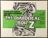 9z840 DIABOLICAL DR Z 1/2sh 1966 director Jess Franco strips your nerves screamingly raw!