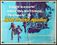 9z847 ESCAPE TO WITCH MOUNTAIN 1/2sh 1975 Disney, they're in a world where they don't belong!