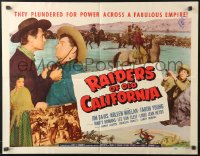 9z920 RAIDERS OF OLD CALIFORNIA style B 1/2sh 1957 Jim Davis, Lee Van Cleef, cowboy western images!