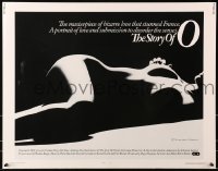 9z963 STORY OF O 1/2sh 1976 best different and far sexier silhouette image of Corinne Clery!