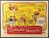 9z968 SUMMER HOLIDAY 1/2sh 1963 Cliff Richard, sexy Laurie Peters in bikini!