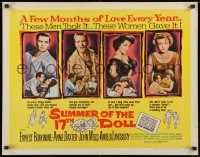 9z969 SUMMER OF THE SEVENTEENTH DOLL 1/2sh 1960 Ernest Borgnine, Anne Baxter, John Mills, Lansbury!