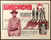 9z970 SUNSCORCHED 1/2sh 1966 Tierra de fuego, Mark Stevens, spaghetti western