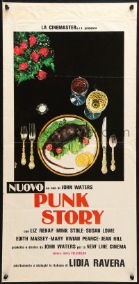 9z249 DESPERATE LIVING Italian locandina 1978 John Waters, different art by Tino Avelli, Punk Story!
