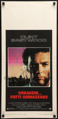 9z366 SUDDEN IMPACT Italian locandina 1984 Clint Eastwood as Dirty Harry, great image!