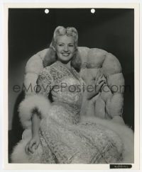 1a827 SPRINGTIME IN THE ROCKIES 8.25x10 still 1942 Betty Grable in wonderful embroidered dress!