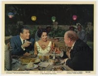 1a010 CAT ON A HOT TIN ROOF color 8x10 still #2 1958 Elizabeth Taylor, Jack Carson & Burl Ives!