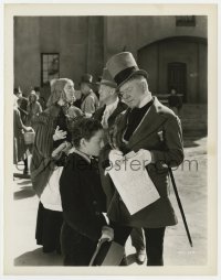 1a220 DAVID COPPERFIELD 8x10.25 still 1935 Freddie Bartholomew with W.C. Fields as Micawber!