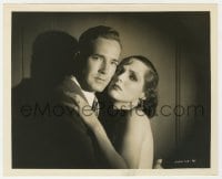 1a228 DEATH KISS 8.25x10 still 1932 romantic c/u of David Manners & Adrienne Ames, very rare!