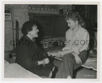 1a229 DEBBIE REYNOLDS/LOUELLA PARSONS 8x10 still 1954 interview for Susan Slept Here by Bachrach!