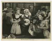 1a235 DESTRY RIDES AGAIN 7.75x9.75 still 1939 Marlene Dietrich smiling as guy plays the banjo!