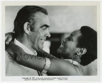 1a240 DIAMONDS ARE FOREVER 8.25x10 still 1971 Sean Connery as Bond & sexy Trina Parks as Thumper!