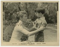 1a305 FLY 8x10.25 still 1958 Patricia Owens tells Charles Herbert to find the fly!