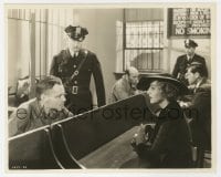 1a314 FORGOTTEN FACES deluxe 7.75x9.5 still 1936 Gertrude Michael visits convict Herbert Marshall!