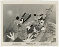 1a330 FUN & FANCY FREE 8x10.25 still 1947 Donald Duck, Mickey Mouse & Goofy terrified in pod boat!