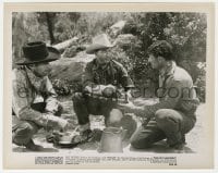 1a335 GAY RANCHERO 8x10.25 still R1952 Roy Rogers eats pork & beans straight from the can!