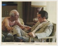 1a017 GODFATHER PART II 8x10 mini LC #6 1974 Strasberg tells Pacino he makes money for partners!
