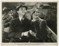 1a429 I'LL LOVE YOU ALWAYS 7.75x10 still 1935 close pu of George Murphy & Nancy Carroll looking up!