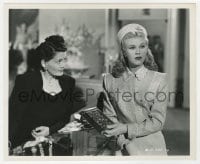 1a444 IT HAD TO BE YOU 8x10 key book still 1947 shopgirl eyes pretty Ginger Rogers by Lippman!
