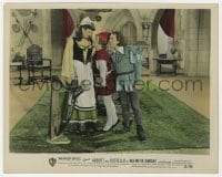 1a023 JACK & THE BEANSTALK color 8x10.25 still 1952 Bud Abbott & Lou Costello with Dorothy Ford!