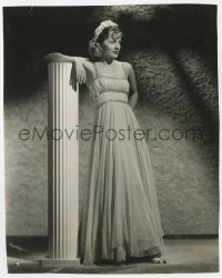 1a462 JOAN FONTAINE 7.5x9.5 still 1938 Ernest A. Bachrach portrait a year after RKO signed her!