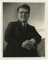 1a465 JOE COBB 8x10.25 still 1930s full-length c/u of the Our Gang star grown up in suit by Stax!