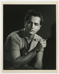 1a467 JOHN DEREK 8x10 key book still 1949 he made a big hit in Knock on Any Door, photo by Coburn!