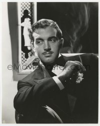 1a471 JOHN PAYNE 7.5x9.25 still 1930s close portrait looking suave in tuxedo by Hurrell!