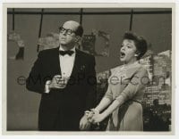 1a477 JUDY GARLAND SHOW TV 7x9 still 1963 she's doing a comedy song routine with Phil Silvers!
