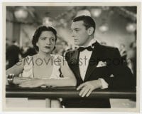 1a488 KEYHOLE 8x10 still 1933 great close up of beautiful Kay Francis & George Brent!