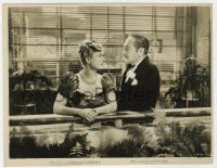 1a496 KING OF THE TURF 8x10 key book still 1939 c/u of Adolphe Menjou & beautiful Dolores Costello!