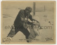 1a348 GIRL & THE GAME chapter 11 8x10 LC 1915 silent serial star Helen Holmes fought desperately!