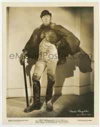 1a528 LES MISERABLES 8x10.25 still 1935 Charles Laughton in costume as Inspector Jalvert!