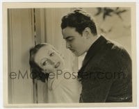 1a530 LETTY LYNTON 8x10.25 still 1932 romantic close up of Joan Crawford & Nils Asther!