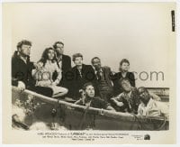 1a532 LIFEBOAT 8.25x10 still 1943 Alfred Hitchcock classic, great portrait of the entire cast!