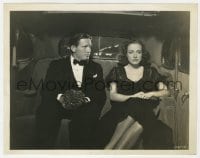 1a572 MANNEQUIN 8x10 still 1938 Spencer Tracy looks at sad Joan Crawford in back of taxicab!