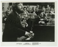 1a615 MUSIC LOVERS 8.25x10 still 1970 great close up of bearded Richard Chamberlain at piano!
